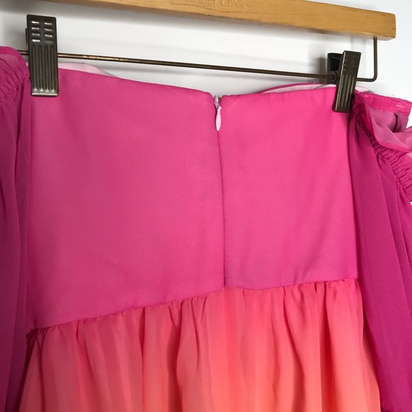 Lovers + Friends | Camila Ombre Off Shoulder Dress - Picture 7 of 10